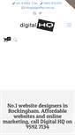 Mobile Screenshot of digitalhq.com.au